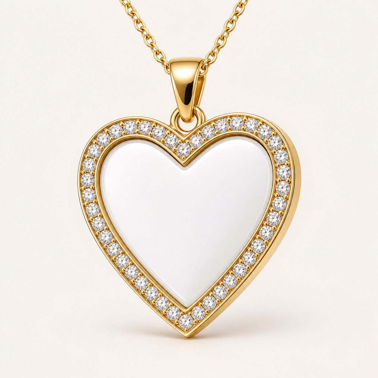 Retail-ready photo pendant sample